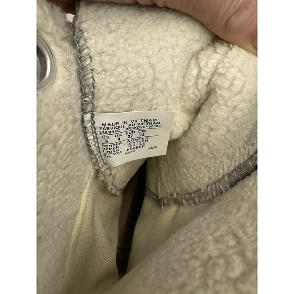 Converse Chuck Taylor All Star Beverly Boot Gray Women’s Size 6 Leather - Picture 8 of 16